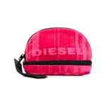 Diesel Necessaire Estampada com Logo - Rosa