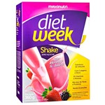 Ficha técnica e caractérísticas do produto Diet Week Shake 360g Morango Amora Maxinutri
