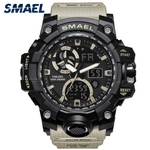 Ficha técnica e caractérísticas do produto Digital Backlight Men Military LED Wrist Watch Military Waterproof Sport Watch