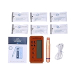 Ficha técnica e caractérísticas do produto Digital elétrico permanente da composição Máquina Microblading sobrancelha Lip Pen + Cartucho Needles US