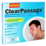Ficha técnica e caractérísticas do produto Dilatador Nasal Transparente - 9 Unidades - ClearPassage