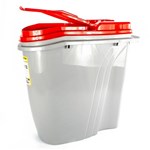 Ficha técnica e caractérísticas do produto Dispenser Home / Porta Ração Plast Pet 40L - Vermelho