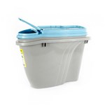 Ficha técnica e caractérísticas do produto Dispenser Home / Porta Ração Plast Pet 8L - Azul