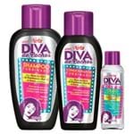 Ficha técnica e caractérísticas do produto Diva de Cachos Turbinado Niely - Shampoo + Condicionador + Óleo Kit