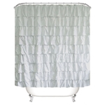 Ficha técnica e caractérísticas do produto DIY Pure White Grande Lace Handmade cortina impermeável Bath Pure feito mão