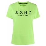 Ficha técnica e caractérísticas do produto DKNY Camiseta com Estampa de Logo - Amarelo