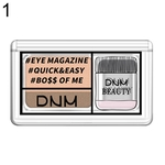 Ficha técnica e caractérísticas do produto DNM 2g Pearlescent Two-color Gradient Stamp Eyeshadow Waterproof Eye Makeup