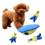 Ficha técnica e caractérísticas do produto Dog Pet Chew brinquedos de pelúcia estrangeiro disco brinquedos interativos Dentes Ferramentas Presentes para animais de limpeza
