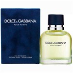 Ficha técnica e caractérísticas do produto Dolce Gabbana Pour Homme Eau de Toilette Perfume Masculino 75ml