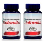 Dolomita (Cálcio e Magnésio) - 2 Un de 120 Cápsulas - Promel