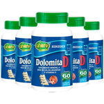 Ficha técnica e caractérísticas do produto Dolomita com Vitamina D 5X 60 Cápsulas Unilife