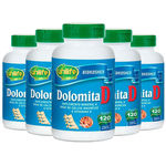 Ficha técnica e caractérísticas do produto Dolomita com Vitamina D 5X120 Cápsulas Unilife