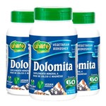 Dolomita com Vitamina D - 3x 60 Cápsulas - Unilife