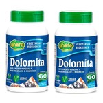 Dolomita com Vitamina D - 2x 60 Cápsulas - Unilife