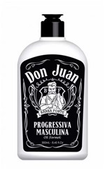 Ficha técnica e caractérísticas do produto Don Juan Progressiva Masculina Sem Formol Barba Forte 300ml