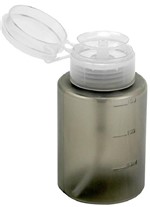 Ficha técnica e caractérísticas do produto Dosador Porta Acetona Plástico Simples Fumê 150ml - Santa Clara