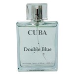 Ficha técnica e caractérísticas do produto Double Blue Eau de Parfum Cuba Paris - Perfume Masculino - 100ml - 100ml