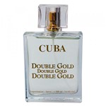 Ficha técnica e caractérísticas do produto Double Gold Cuba Paris - Perfume Masculino - Eau de Parfum