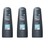 Ficha técnica e caractérísticas do produto Dove Anticaspa Shampoo 200ml - Kit com 03