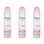 Ficha técnica e caractérísticas do produto Dove Beauty Finish Desodorante Aerosol Feminino 89g (Kit C/03)