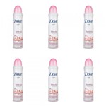 Ficha técnica e caractérísticas do produto Dove Beauty Finish Desodorante Aerosol Feminino 89g (Kit C/06)