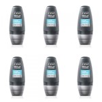 Ficha técnica e caractérísticas do produto Dove Clean Comfort Desodorante Rollon Masculino 50ml (Kit C/06)