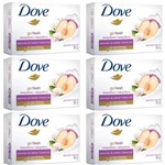 Ficha técnica e caractérísticas do produto Dove Go Fresh Reequilíbrio Sabonete 90g (Kit C/06)