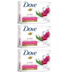Dove Go Fresh Revigorante Sabonete 90g (kit C/03)