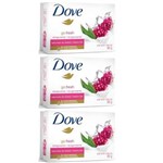 Ficha técnica e caractérísticas do produto Dove Go Fresh Revigorante Sabonete 90g - Kit com 03