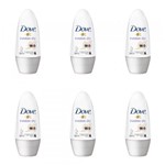 Ficha técnica e caractérísticas do produto Dove Invisible Dry Desodorante Rollon Feminino 50ml (Kit C/06)