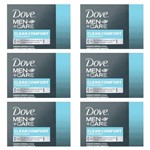 Ficha técnica e caractérísticas do produto Dove Men Care Clean Comfort Sabonete 90g (Kit C/06)