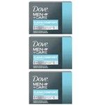 Ficha técnica e caractérísticas do produto Dove Men Care Clean Comfort Sabonete 90g - Kit com 03