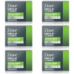 Ficha técnica e caractérísticas do produto Dove Men Care Extra Fresh Sabonete 90g - Kit com 06