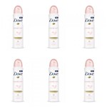 Ficha técnica e caractérísticas do produto Dove Powder Soft Desodorante Aerosol Feminino 89g (Kit C/06)