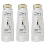 Ficha técnica e caractérísticas do produto Dove Recuperação Extrema Shampoo 200ml (Kit C/03)