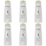 Ficha técnica e caractérísticas do produto Dove Recuperação Extrema Shampoo 200ml - Kit com 06