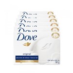 Ficha técnica e caractérísticas do produto Dove Sabonete Branco 90G - 6 um