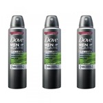 Ficha técnica e caractérísticas do produto Dove Salvia Desodorante Aerosol Masculino 89g (Kit C/03)