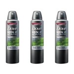 Ficha técnica e caractérísticas do produto Dove Salvia Desodorante Aerosol Masculino 89g - Kit com 03