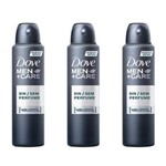 Ficha técnica e caractérísticas do produto Dove se Perfume Desodorante Aerosol Masculino 89g - Kit com 03