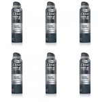 Ficha técnica e caractérísticas do produto Dove Silver Control Desodorante Aerosol Masculino 89g (Kit C/06)