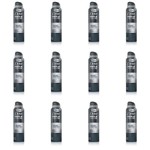 Ficha técnica e caractérísticas do produto Dove Silver Control Desodorante Aerosol Masculino 89g (kit C/12)