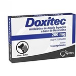 Ficha técnica e caractérísticas do produto Doxitec 200 Mg com 16 Comprimidos