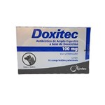 Ficha técnica e caractérísticas do produto Doxitec 100 Mg com 16 Comprimidos