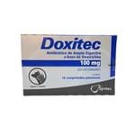 Ficha técnica e caractérísticas do produto Doxitec 100mg 16 Comp Syntec Antibiótico Cães e Gatos