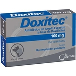 Ficha técnica e caractérísticas do produto Doxitec 100mg - 16 Comprimidos