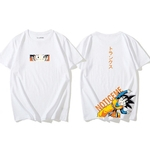 Ficha técnica e caractérísticas do produto Dragon Ball Unisex T-shirt do teste padrão Wukong Popular Tops manga curta Verão Venda quente