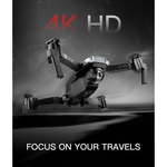 Ficha técnica e caractérísticas do produto Drone 4K Controle LCD 2.4G