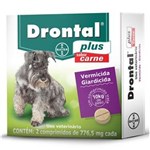 Ficha técnica e caractérísticas do produto Drontal Plus Caes 10 Kg com 02 Comprimidos Carne