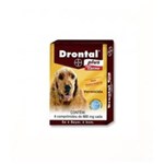 Ficha técnica e caractérísticas do produto Drontal Plus Cães Sabor Carne 4 Comprimidos
